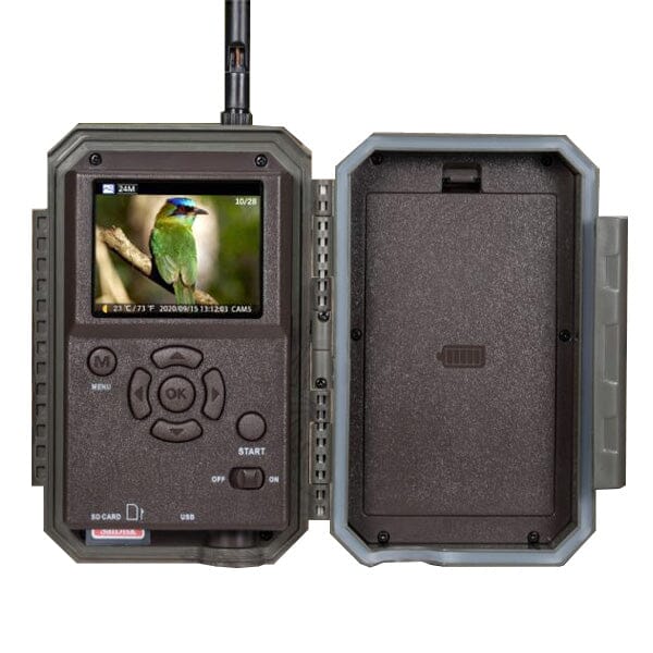 GardePro E8 Black Flash HD 32MP Wifi Bluetooth Trail Camera