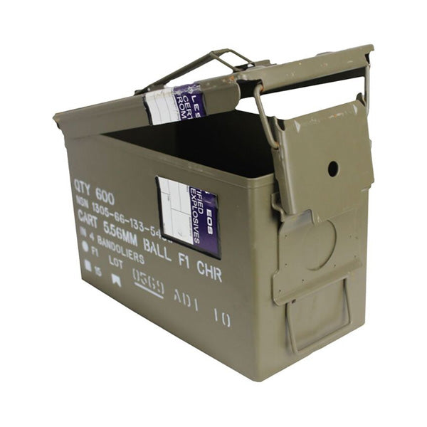 50 Cal Ammo Box Green