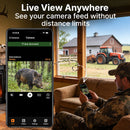 GardePro X70 Pro 4G Live-Stream Trail Camera with GPS + Rechargeable Battery